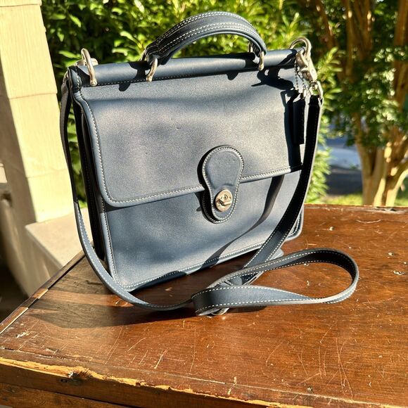 Coach Willis Bag Style No. 9927 in Blue (Soon to be Vintage) - Picture 2 of 14